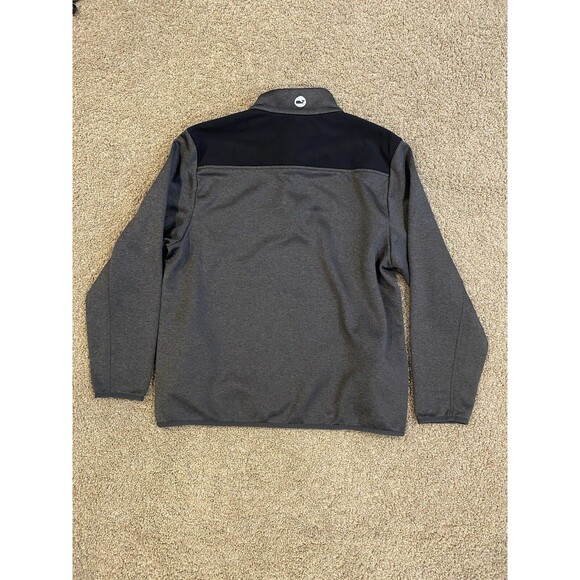 Vineyard Vines Performance Fleece Shep Shirt Pullover Gray Jacket Men's sz L - Picture 5 of 9